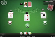 Ein Classic Blackjack Spieltisch.