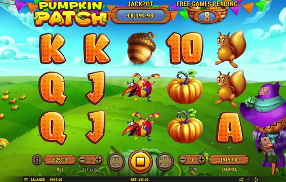 Der Slot Pumpkin Patch von Habanero.