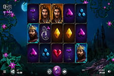 Der Mascot Gaming Online Spielautomat Queen of Spades im 5Gringos Casino.