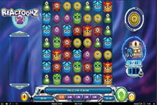 Der Spielautomat Reactoonz 2 von Play’n GO.