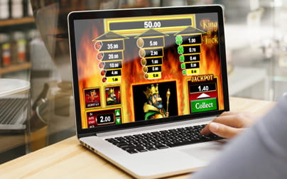 Online Casino Spiele mit Risikoleiter Funktion