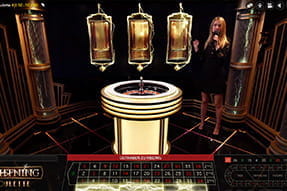 Das Bild zeigt die innovative Roulettevariante Lightning Roulette.