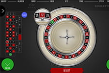 Das FELT Gaming Tischspiel Roulette + in der Pocket Play Online Spielhalle