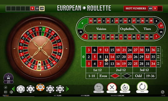 European Roulette vom Hersteller iSoftBet im Online Casino.