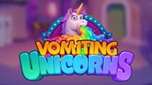 Der Slot Vomiting Unicorns von Gluck Games.