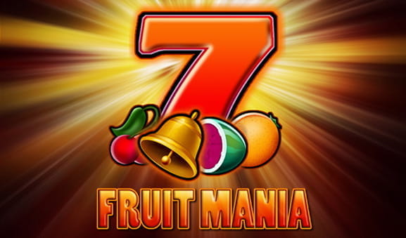 Der Startbilschirm des Fruit Mania Slots.