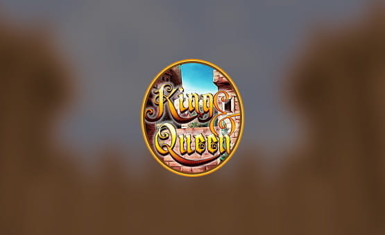Das Logo vom King & Queen Slot.