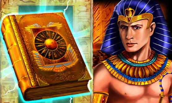 Das Buch und Ramses sind die Hauptcharaktere im Slot Ramses Book.