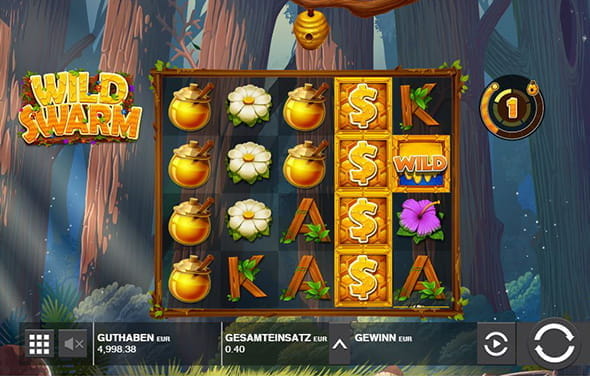 Der Wild Swarm Slot von Push Gaming hat einen RTP-Wert von 97,03%.
