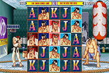 Der Street Fighter II Slot von NetEnt.