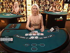 Kleine Vorschau: Ultimate Texas Hold'em bei Codeta mit der Dealerin Linda 