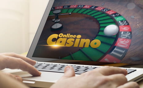 Casino Spiele am Computer.
