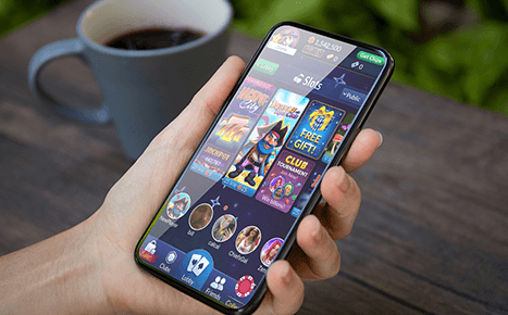 Online Casinos auf einem iOS Gerät.