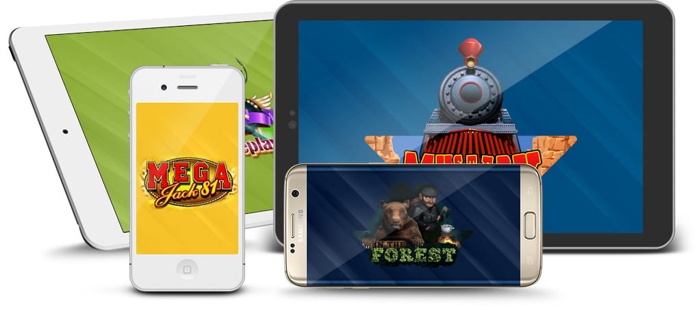 Wazdan Spielautomaten auf Handy und Tablet.