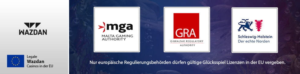 Europäische Lizenzen der Wazdan Casinos