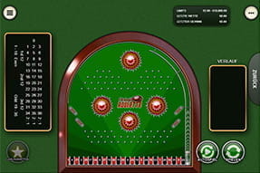 Szene aus Pinball Roulette im William Hill Mobile Casino