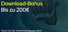Download Bonus bis zu 200€ im William Hill Casino