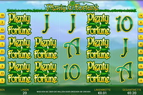 Der Spielautomat Plenty´o Fortune in der mobilen Applikation von Winner